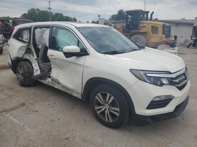 5FNYF6H80HB092447 - 2017 HONDA PILOT EXL WHITE photo 4