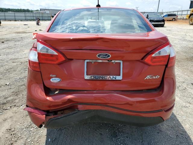 3FADP4BJ5JM145713 - 2018 FORD FIESTA SE RED photo 6