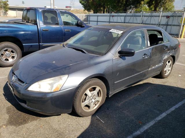 JHMCN36495C002215 - 2005 HONDA ACCORD HYBRID GRAY photo 1