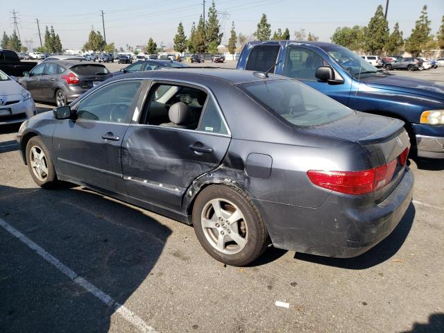 JHMCN36495C002215 - 2005 HONDA ACCORD HYBRID GRAY photo 2