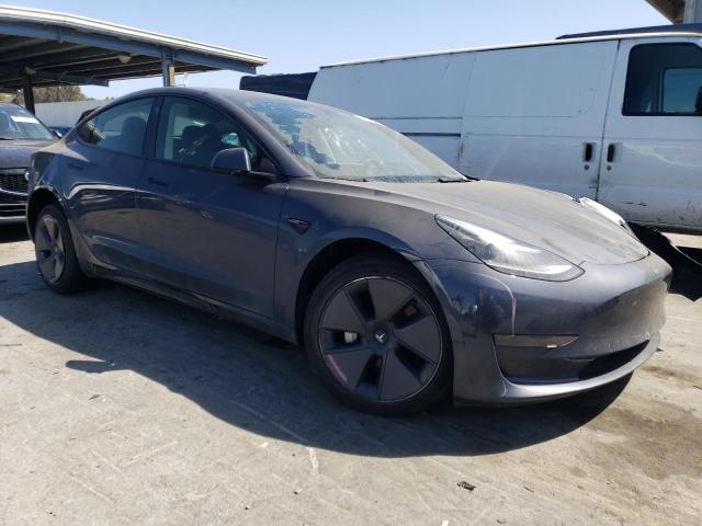 5YJ3E1EA7PF458524 - 2023 TESLA MODEL 3 GRAY photo 4