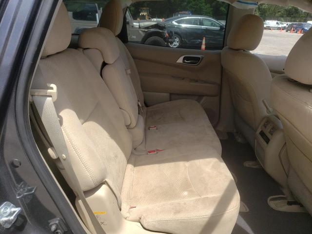 5N1AR2MN6EC728550 - 2014 NISSAN PATHFINDER S GRAY photo 11