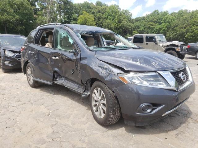 5N1AR2MN6EC728550 - 2014 NISSAN PATHFINDER S GRAY photo 4