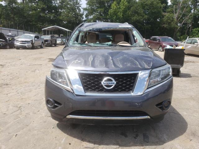 5N1AR2MN6EC728550 - 2014 NISSAN PATHFINDER S GRAY photo 5