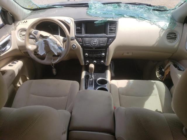 5N1AR2MN6EC728550 - 2014 NISSAN PATHFINDER S GRAY photo 8