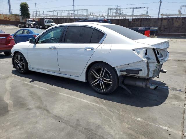 1HGCR2F57GA150193 - 2016 HONDA ACCORD SPORT WHITE photo 2