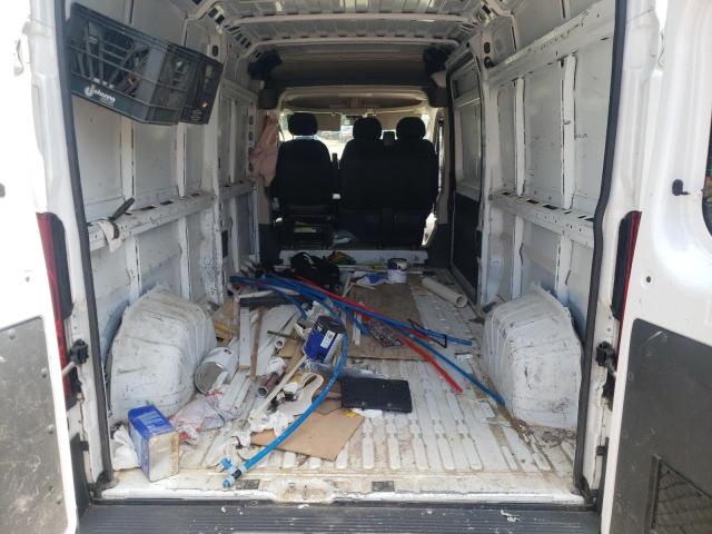 3C6TRVDG4JE143900 - 2018 RAM PROMASTER 2500 HIGH თეთრი ფოტო 10
