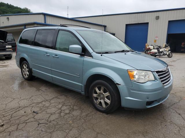 2A8HR54P38R829667 - 2008 CHRYSLER TOWN & COU TOURING BLUE photo 4