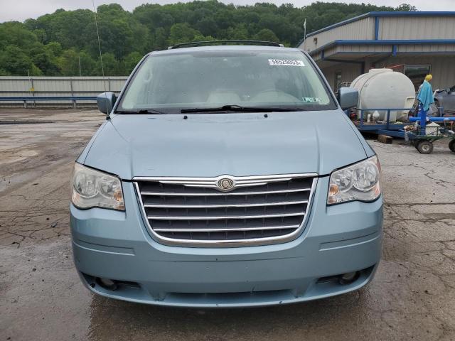 2A8HR54P38R829667 - 2008 CHRYSLER TOWN & COU TOURING BLUE photo 5
