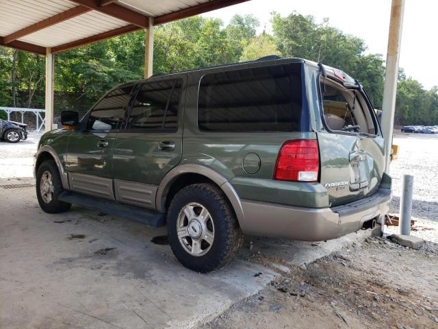 1FMEU17W13LA96410 - 2003 FORD EXPEDITION EDDIE BAUER GREEN photo 2