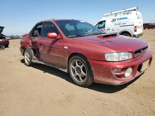 JF1GC6751YH501153 - 2000 SUBARU IMPREZA RS RED photo 4