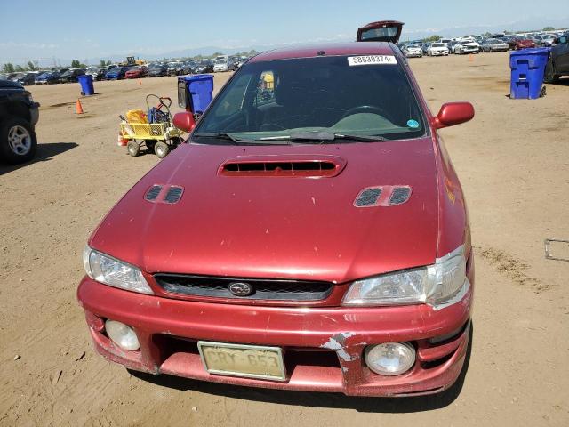 JF1GC6751YH501153 - 2000 SUBARU IMPREZA RS RED photo 5