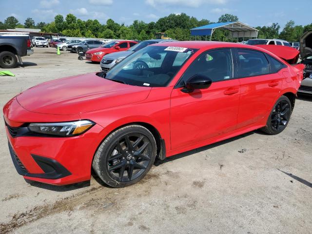 2HGFE2F53NH572307 - 2022 HONDA CIVIC SPORT 红色 照片 1