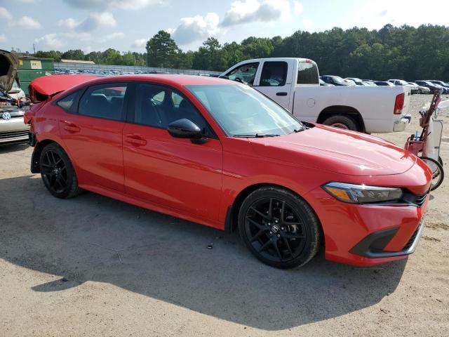 2HGFE2F53NH572307 - 2022 HONDA CIVIC SPORT 红色 照片 4