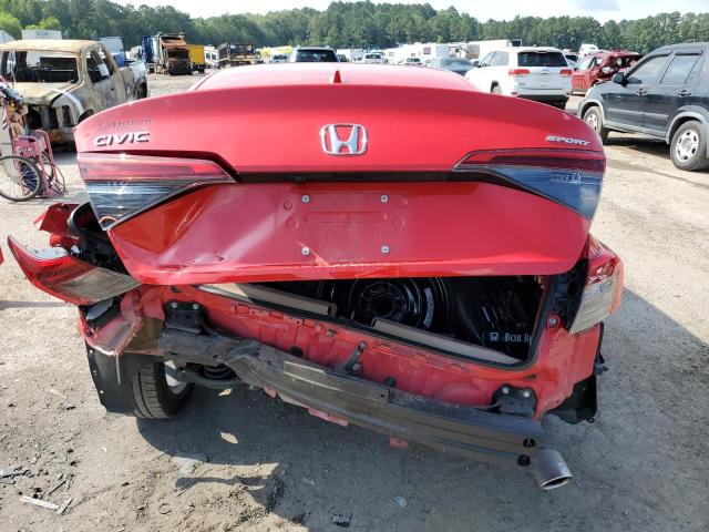 2HGFE2F53NH572307 - 2022 HONDA CIVIC SPORT 红色 照片 6