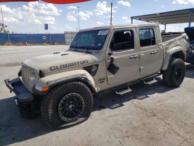 1C6HJTFG3NL171926 - 2022 JEEP GLADIATOR OVERLAND BEIGE photo 1