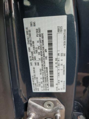 5LMCJ3D93KUL04349 - 2019 LINCOLN MKC RESERVE გრაფიტი ფოტო 13