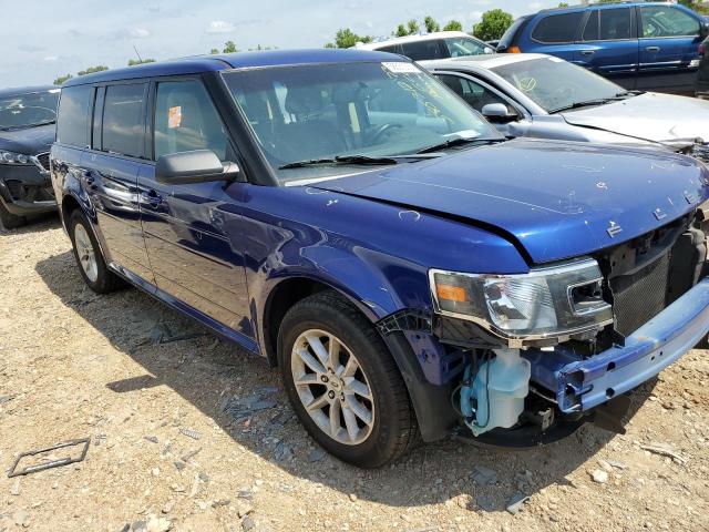 2FMGK5B85DBD38115 - 2013 FORD FLEX SE BLUE photo 4