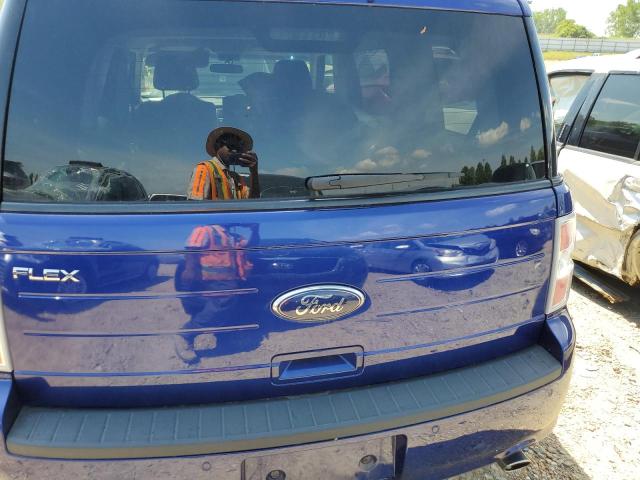 2FMGK5B85DBD38115 - 2013 FORD FLEX SE BLUE photo 6