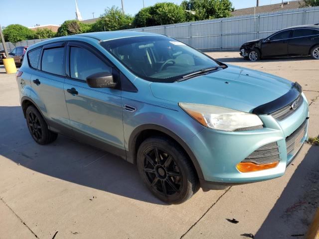 1FMCU0F7XDUD30387 - 2013 FORD ESCAPE S TURQUOISE photo 4