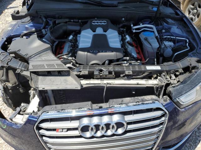 WAUCGAFR6DA036048 - 2013 AUDI S5 PREMIUM PLUS 蓝色 照片 11