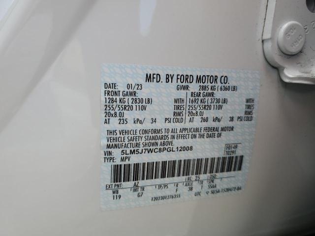 5LM5J7WC8PGL12008 - 2023 LINCOLN AVIATOR RESERVE WHITE photo 14