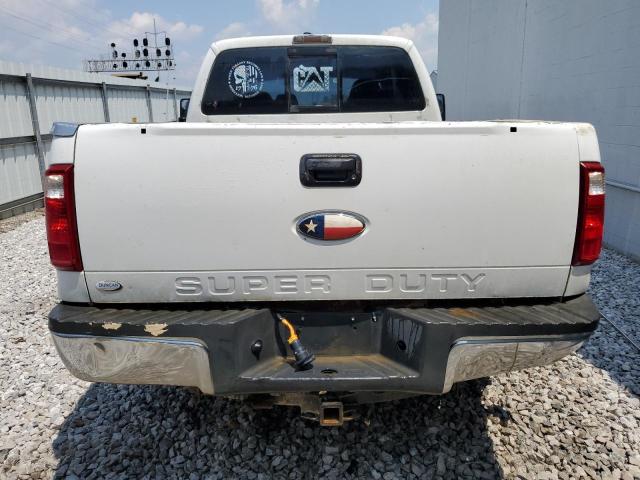 1FTSX21R78EB97955 - 2008 FORD F250 SUPER DUTY WHITE photo 6