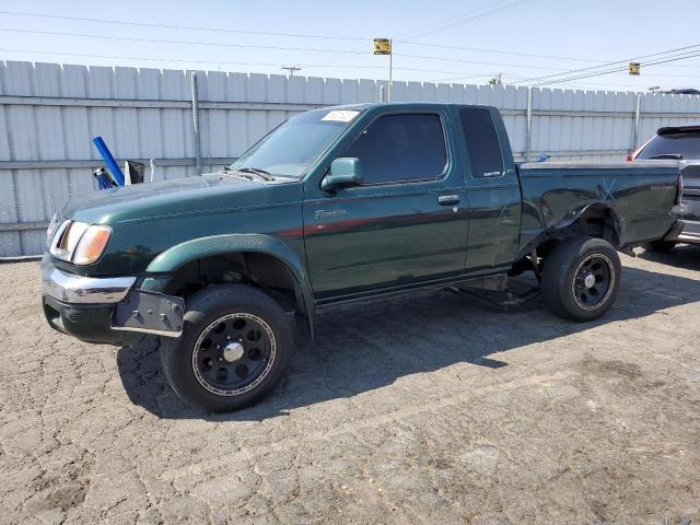 1N6ED26T2YC378979 - 2000 NISSAN FRONTIER KING CAB XE GREEN photo 1