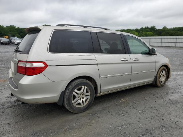 5FNRL38626B424217 - 2006 HONDA ODYSSEY EXL SILVER photo 3