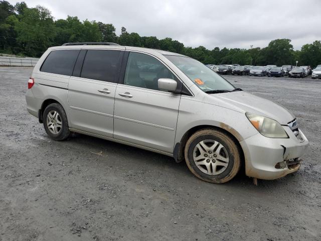 5FNRL38626B424217 - 2006 HONDA ODYSSEY EXL SILVER photo 4