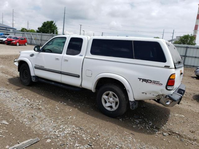 5TBRT34113S385775 - 2003 TOYOTA TUNDRA ACCESS CAB SR5 WHITE photo 2