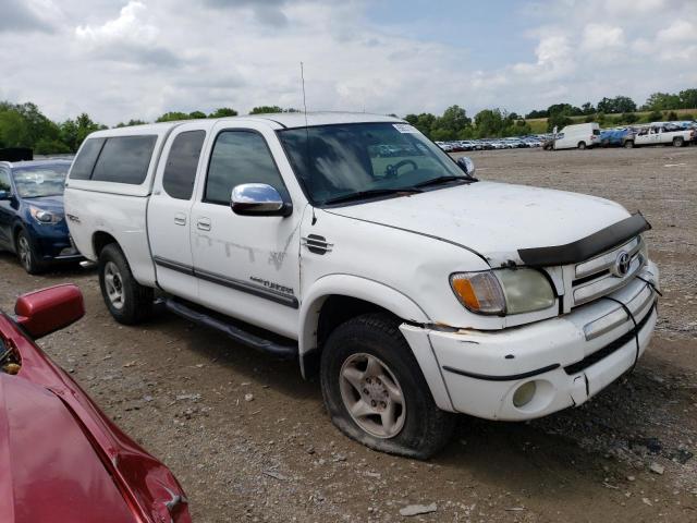 5TBRT34113S385775 - 2003 TOYOTA TUNDRA ACCESS CAB SR5 WHITE photo 4
