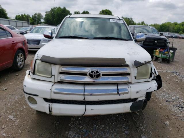 5TBRT34113S385775 - 2003 TOYOTA TUNDRA ACCESS CAB SR5 WHITE photo 5