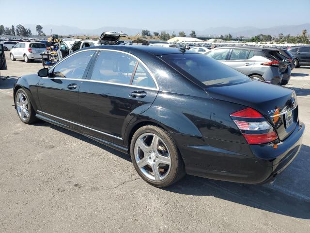 WDDNG71X87A110827 - 2007 MERCEDES-BENZ S 550 BLACK photo 2