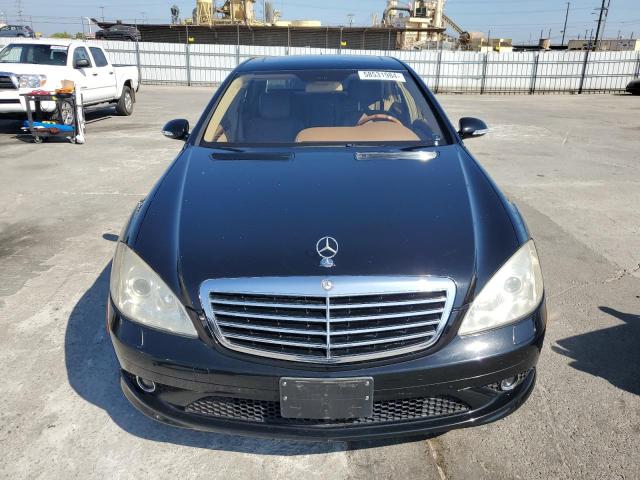 WDDNG71X87A110827 - 2007 MERCEDES-BENZ S 550 BLACK photo 5