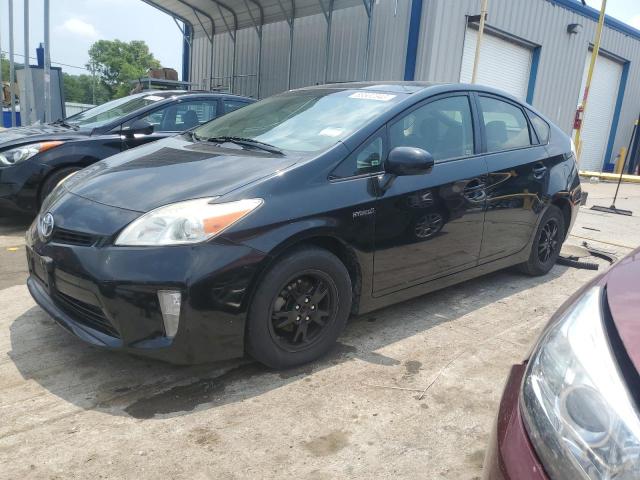 JTDKN3DU0C5395815 - 2012 TOYOTA PRIUS BLACK photo 1