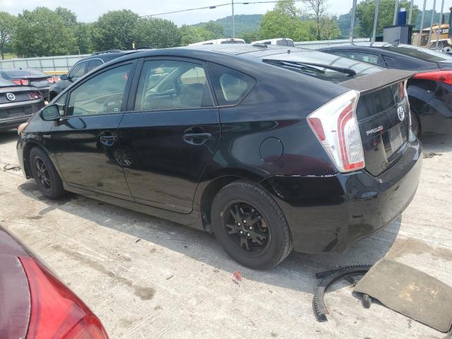 JTDKN3DU0C5395815 - 2012 TOYOTA PRIUS BLACK photo 2