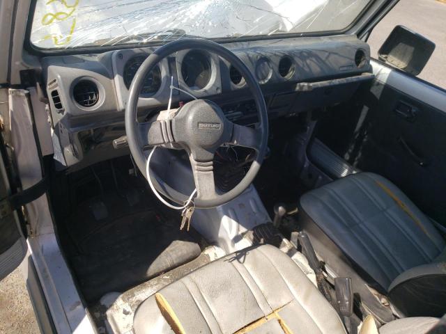 JS4JC51C3J4214067 - 1988 SUZUKI SAMURAI SILVER photo 8