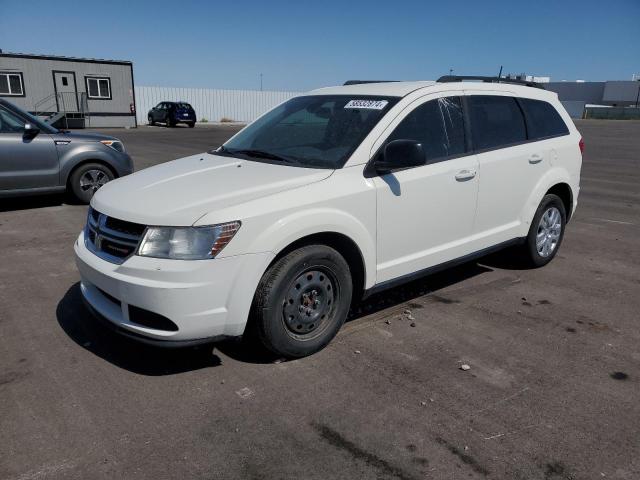 3C4PDCAB9JT525051 - 2018 DODGE JOURNEY SE WHITE photo 1