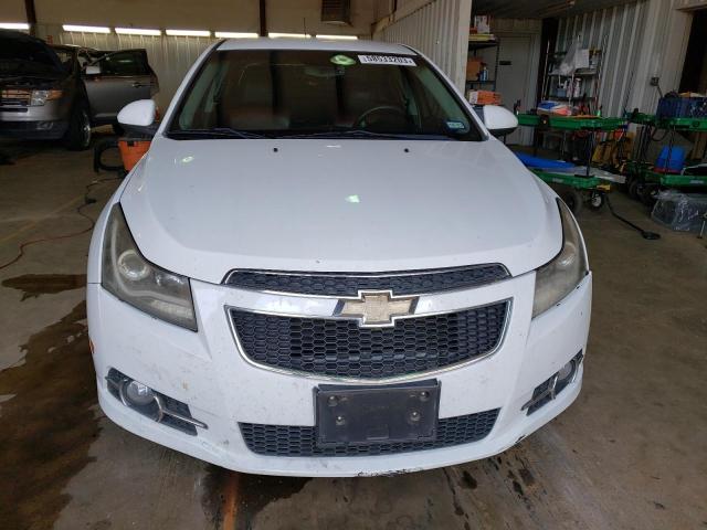 1G1PH5SC8C7156951 - 2012 CHEVROLET CRUZE LTZ WHITE photo 5