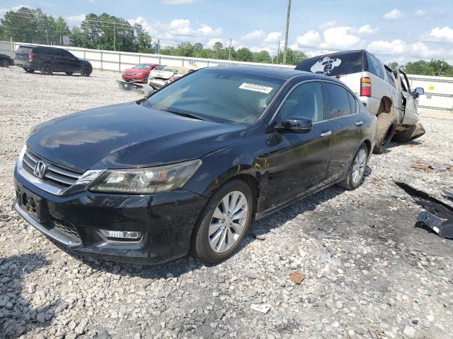 1HGCR2F85DA008611 - 2013 HONDA ACCORD EXL BLACK photo 1