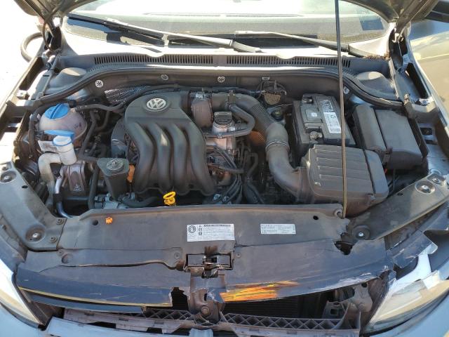 3VW2K7AJ9CM465426 - 2012 VOLKSWAGEN JETTA BASE 灰色 照片 11