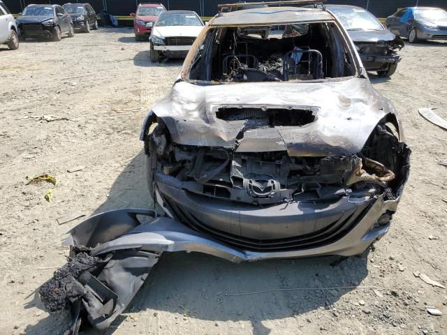 JM1BL1K3XB1414817 - 2011 MAZDA SPEED 3 GRAY photo 5