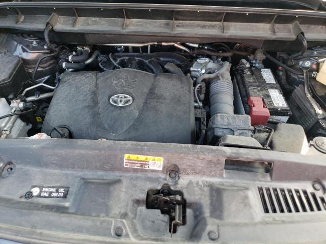 5TDGZRAH9NS544921 - 2022 TOYOTA HIGHLANDER XLE CHARCOAL photo 12