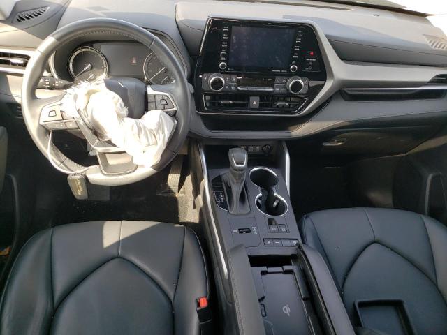 5TDGZRAH9NS544921 - 2022 TOYOTA HIGHLANDER XLE CHARCOAL photo 8