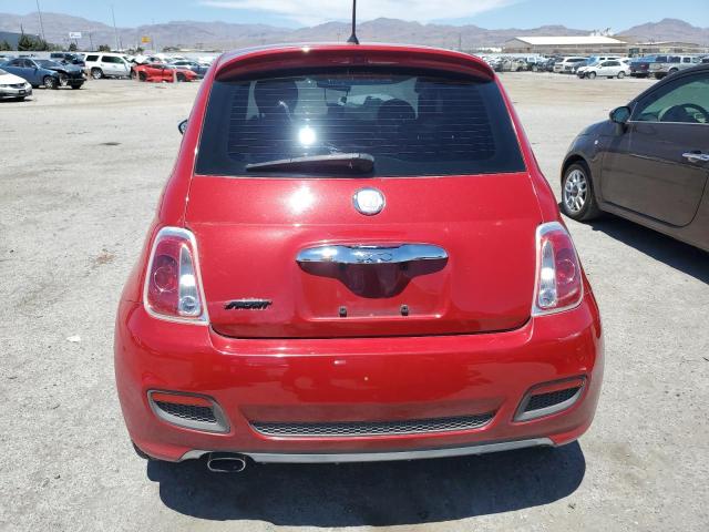 3C3CFFBR1CT187769 - 2012 FIAT 500 SPORT RED photo 6