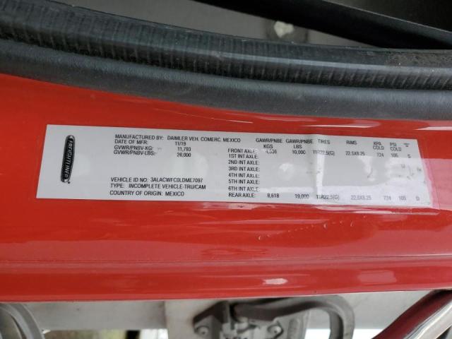 3ALACWFC0LDME7097 - 2020 FREIGHTLINER M2 106 MEDIUM DUTY RED photo 10