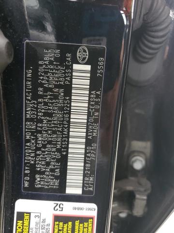 4T1S31AK4PU612254 - 2023 TOYOTA CAMRY SE NIGHT SHADE BLACK photo 13