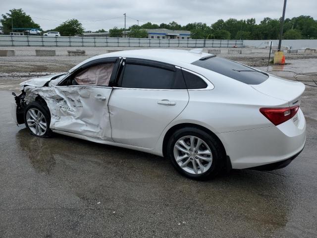 1G1ZD5ST7JF265117 - 2018 CHEVROLET MALIBU LT Weiß Foto 2