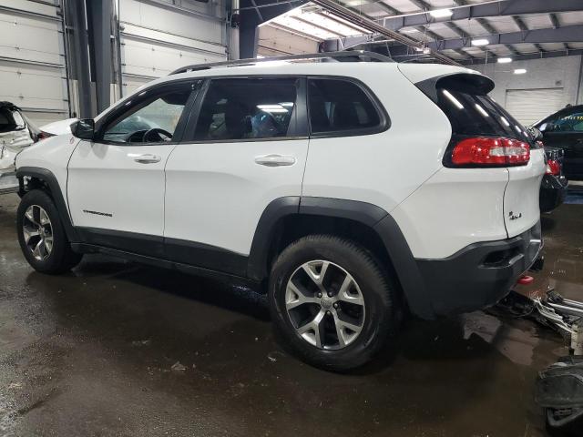 1C4PJMBB5EW159957 - 2014 JEEP CHEROKEE TRAILHAWK WHITE photo 2